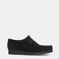 Mokasyny męskie - Mokasyny męskie Clarks Originals Wallabee 26155519 45 Czarne (261555197105) - miniaturka - grafika 1