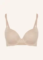 Biustonosze - Calvin Klein Biustonosz Usztywniany Lightly Lined beige - miniaturka - grafika 1