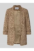 Marynarki i żakiety damskie - Długi żakiet o kroju regular fit ze wzorem na całej powierzchni model BOSELLA - Pieces - miniaturka - grafika 1