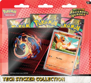 Pokémon TCG: Mega Evolution - Ascended Heroes - Tech Sticker Collection - Charmander - Czasopisma Pokémon TCG: Mega Evolution - Ascended Heroes - Tech Sticker Collection - Charmander - Czasopisma - miniaturka - grafika 1