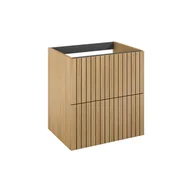 Szafki łazienkowe - Szafka łazienkowa pod umywalkę Elita Asami 60 cm dąb naturalny RE010600156690 - miniaturka - grafika 1