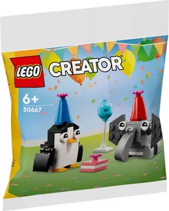 LEGO Creator Przyjęcie urodzinowe ze zwierzątkami 30667 - Klocki - miniaturka - grafika 1