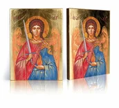 Ikony i obrazy sakralne - Ikona religijna Archanioł Uriel - miniaturka - grafika 1