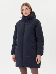 Jack Wolfskin Kurtka zimowa Northern Lite Coat A65067 Granatowy Regular Fit - Kurtki damskie - miniaturka - grafika 1