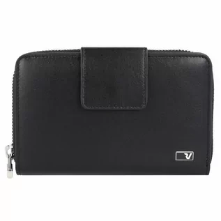 Portfele - Roncato Firenze Wallet RFID Leather 15 cm black - grafika 1