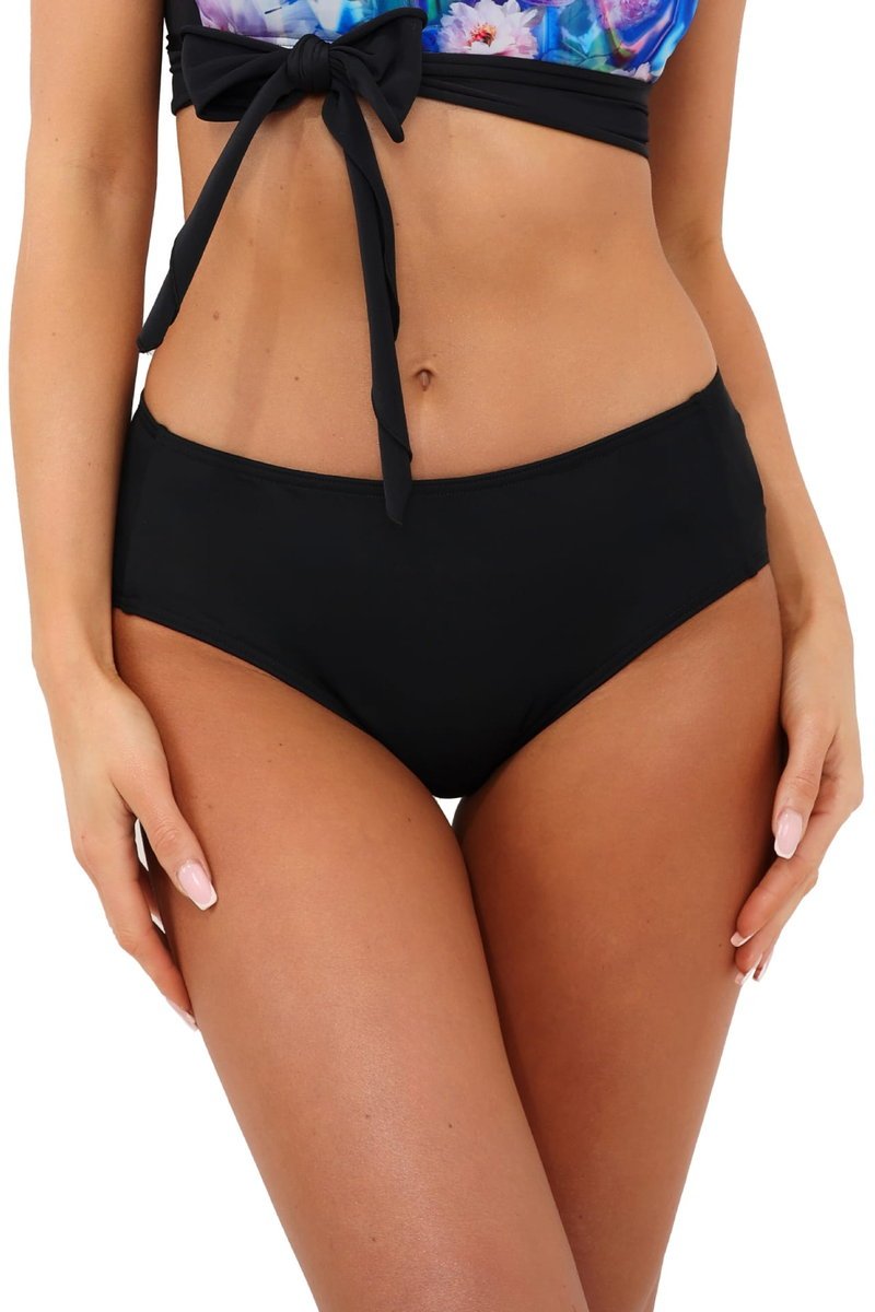 2454 Figi kąpielowe damskie czarne bikini L