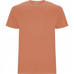 T-shirt Męski Koszulka Męska GRUBSZA BAWEŁNA ROLY 6681 GREEK ORANGE XL - Koszulki męskie - miniaturka - grafika 1