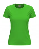 Koszulki i topy damskie - Koszulka damska T-shirt damski ST2600 Kiwi Green DUŻY ROZMIAR 3XL - miniaturka - grafika 1