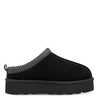 Kapcie damskie - s.Oliver Damskie kapcie Mule Flat 5-27104-43, czarne, 37 EU, czarny, 37 EU - miniaturka - grafika 1