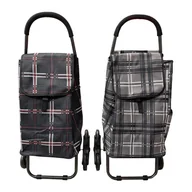 Torby i wózki na zakupy - Torba na zak.na kółk.mix kolor/kraty 6 kół/DIA4201 DH-DIA4201 - miniaturka - grafika 1