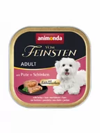 Mokra karma dla psów - Animonda Vom Feinsten Gourmet Centre szalki z indykiem i szynką 150 g - miniaturka - grafika 1