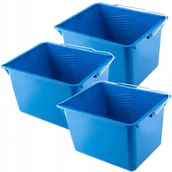 Wiadra i kastry budowlane - Wiadro malarskie Carda 8L, niebieskie 3 szt. - miniaturka - grafika 1