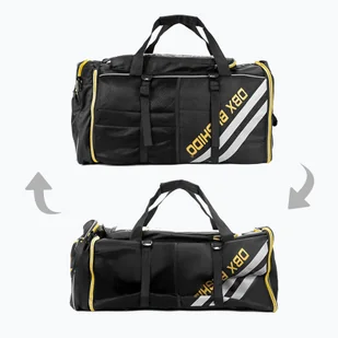 Torba treningowa DBX BUSHIDO 3 w 1 "Undefeated" 75 l czarna - Torby sportowe - miniaturka - grafika 1