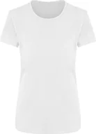Koszulki i topy damskie - Ecologie EA004F Koszulka damska Ambaro Recycled Ladies Sports Tee - Kolor: Arctic White - Rozmiar: XS - miniaturka - grafika 1