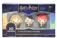 Figurki dla dzieci - Harry Potter Ron Hermiona 3D eraser gumka 3pak - miniaturka - grafika 1