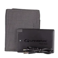 Portfele - Portfel turystyczny z power bankiem Lifeventure RFiD Charger Wallet - miniaturka - grafika 1