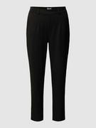 Spodnie damskie - Spodnie materiałowe o kroju slim fit z wpuszczanymi kieszeniami model ‘Lisa’ - miniaturka - grafika 1