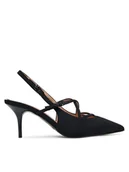 Sandały damskie - LOVE MOSCHINO Sandały JA10287G1NIMX00039 Czarny - miniaturka - grafika 1