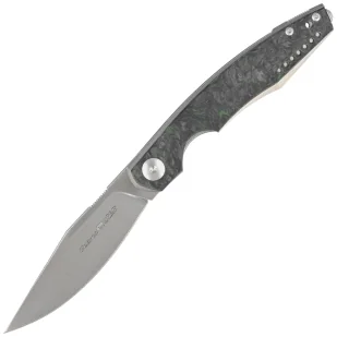 Nóż składany Viper Belone Titanium/Dark Matter Green Fat Carbon, Satin M390 by Jesper Voxnæs (V5970TIFCV) - Noże - miniaturka - grafika 1
