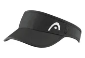 Tenis ziemny - Daszek tenisowy damski Head Pro Player Womens Visor czarny - miniaturka - grafika 1