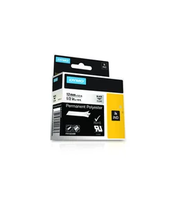 Dymo Etykieta przemysłowa 622289 do 6500 Oryginalna kolor czarny na przezro - Etykiety do drukarek - miniaturka - grafika 3