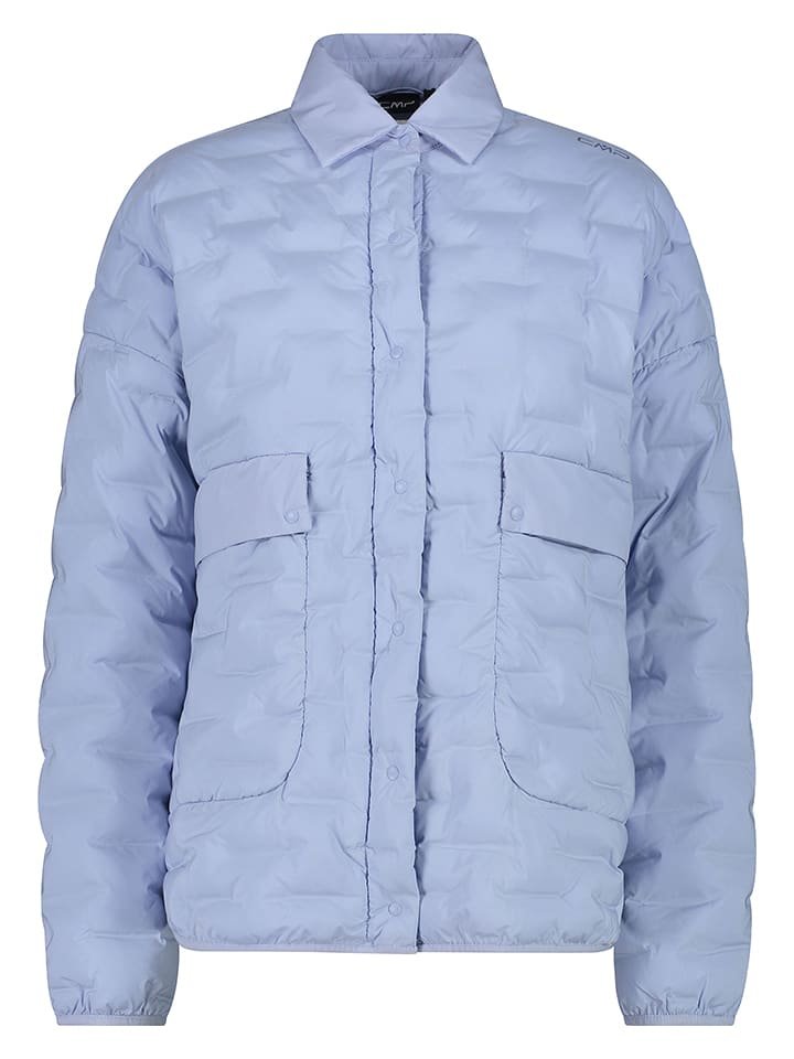 CMP Kurtka pikowana w kolorze błękitnym