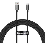 Kable - Kabel USB do USB-C Baseus Superior 100W 1m (czarny) - miniaturka - grafika 1