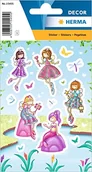 Etykiety do drukarek - HERMA 15455 naklejki dla dzieci, syrenka (27 naklejek, papier, matowe) samoprzylepne, z motywem permanentnym, etykiety dla dziewcząt i chłopców, kolorowe - miniaturka - grafika 1