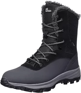 Jack Wolfskin Everquest Texapore Snow High W damskie buty trekkingowe, Phantom Black, 42 EU - Buty trekkingowe damskie - miniaturka - grafika 1