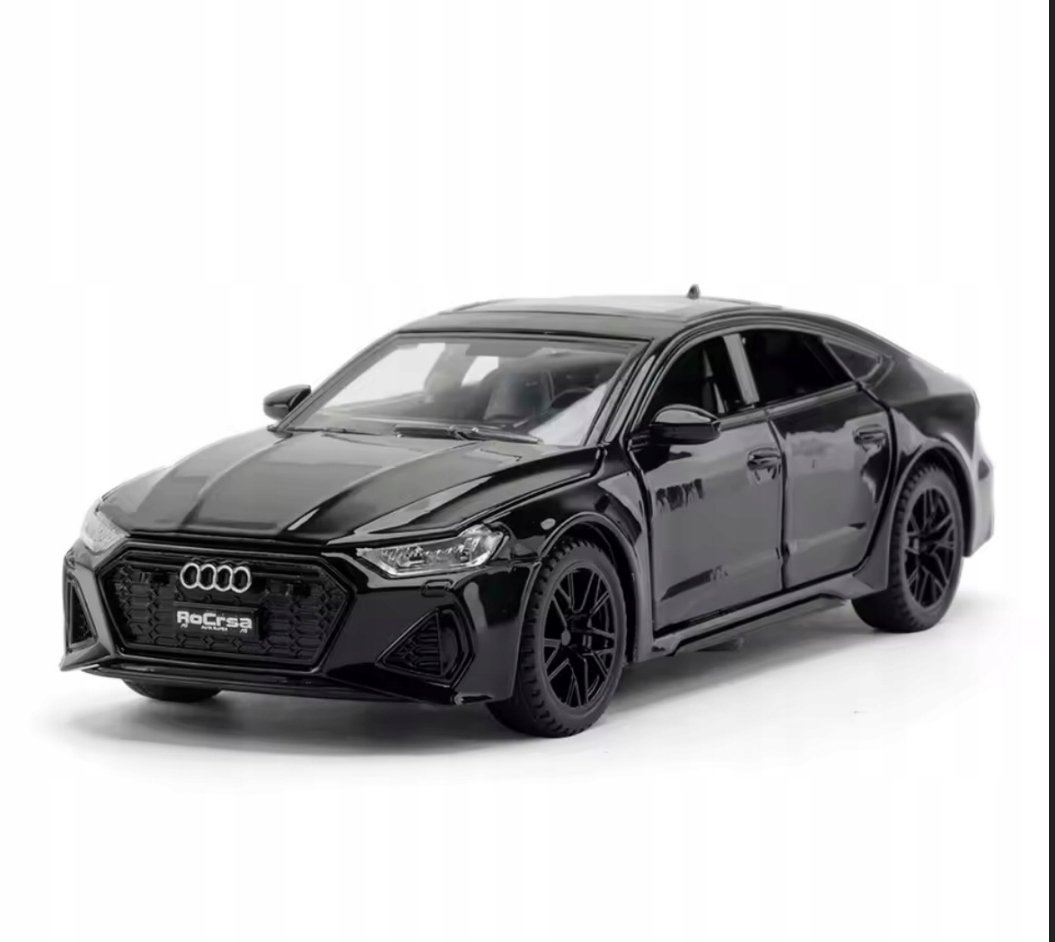 AUDI RS7 1:32 OTWIERANE DRZWI + ŚWIATŁA + DŹWIĘK + BATERIE