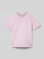 Koszulki dla chłopców - T-shirt o kroju oversized z bawełny z okrągłym dekoltem - miniaturka - grafika 1