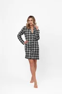 Piżamy damskie - Koszula nocna damska długi rękaw Klara - Italian Fashion - miniaturka - grafika 1