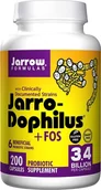 Układ pokarmowy - JARROW FORMULAS Jarro-Dophilus + FOS (Mieszanka szczepów probiotycznych oraz fruktooligosacharydy) 200 Kapsułek - miniaturka - grafika 1