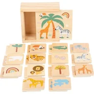 Gry planszowe - Small Foot, gra edukacyjna Memo Safari - miniaturka - grafika 1