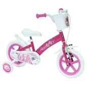 Rowery - Rower dziecięcy HUFFY Disney Princess 12 cali dla dziewczynki Różowy - miniaturka - grafika 1
