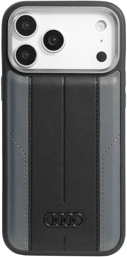Case Audi A6 Synthetic Leather MagSafe for iPhone 17 Pro Max black