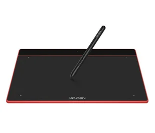 XP-Pen Deco Fun L Carmine Red - Tablety graficzne - miniaturka - grafika 1