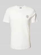 Koszulki męskie - T-shirt z nadrukiem z motywem i logo - miniaturka - grafika 1