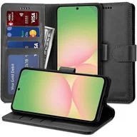 Etui i futerały do telefonów - Etui TECH-PROTECT AirWallet do Samsung Galaxy A56 Czarny - miniaturka - grafika 1