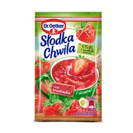 Budyń - Dr Oetker SŁODKA CHWILA KISIEL TRUSKAWKOWY Z OWOCAMI 31,5G 55524912 - miniaturka - grafika 1