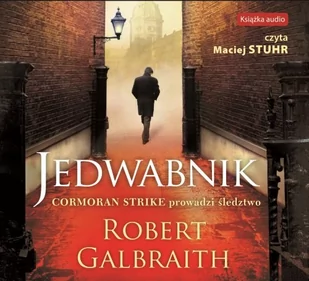 Robert Galbraith Jedwabnik Robert Galbraith - Audiobooki - literatura popularnonaukowa - miniaturka - grafika 1