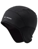 Czapki męskie - VAUDE VAUDE Czapka unisex Bike Windproof Cap III czarny black uni L 03223 - miniaturka - grafika 1