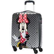 Walizki - Walizka AMERICAN TOURISTER Disney Minnie Mouse 55 cm Czarno-biały | Bezpłatny transport - miniaturka - grafika 1