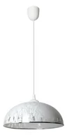 Lampy sufitowe - Lampex Lampa wisząca Anja E, biało-szara, 70x38 cm - miniaturka - grafika 1