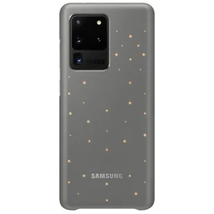 Etui Samsung EF-KG988CJ S20 Ultra G988 szary/gray LED Cover - Etui i futerały do telefonów - miniaturka - grafika 1