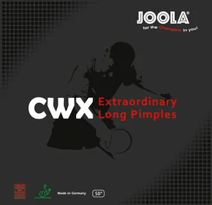 Pokrycie Joola  CWX  Czerwony, OX - Tenis stołowy - miniaturka - grafika 1