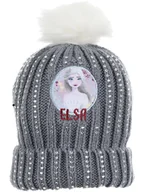 Czapki damskie - Disney Frozen Czapka "Kraina Lodu" w kolorze szarym - miniaturka - grafika 1