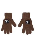 Rękawiczki dla dzieci - Calvin Klein Jeans Rękawiczki dziecięce Monogram IU0IU00363 Brązowy - miniaturka - grafika 1