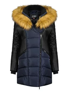 Canadian Peak Parka "Ausmoseak" w kolorze granatowym - Kurtki damskie - miniaturka - grafika 1