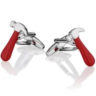 Spinki do mankietów i krawatów - Spinki do mankietów X2 Młotek - miniaturka - grafika 1